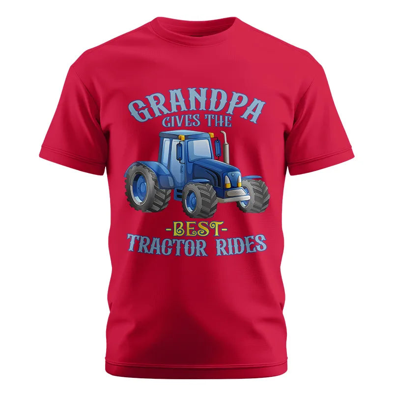 Best Tractor Rides - Unisex Cotton Crew Tee