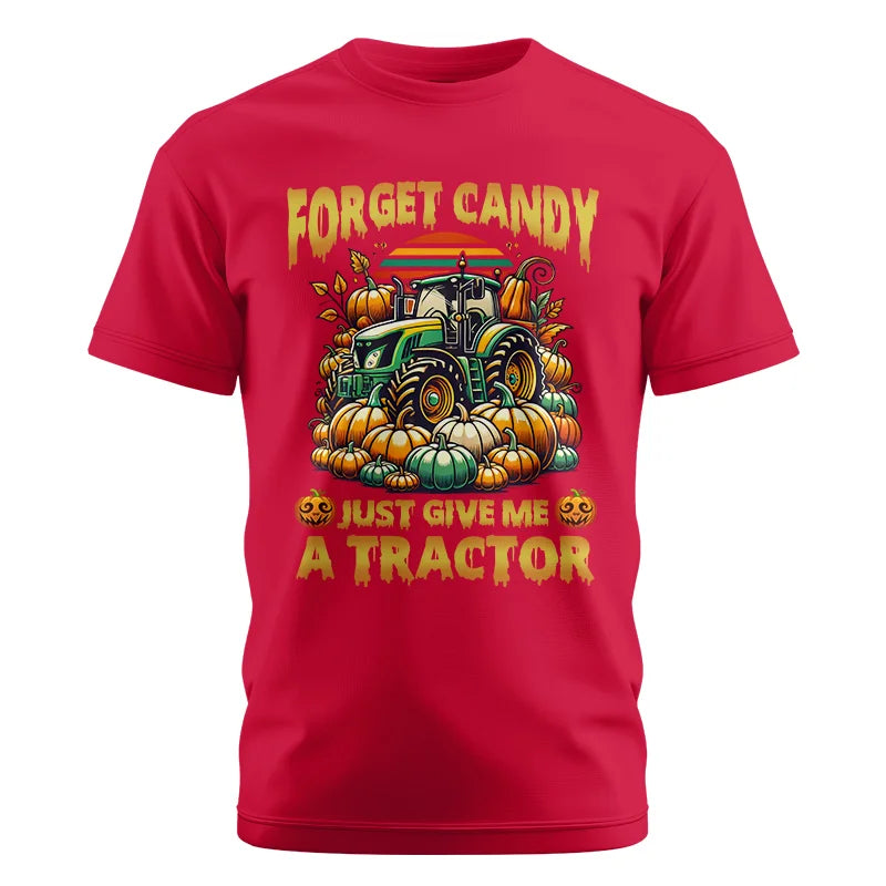 Image of Forget Candy Just Give Me A Tractor - Unisex Cotton Crew Tee