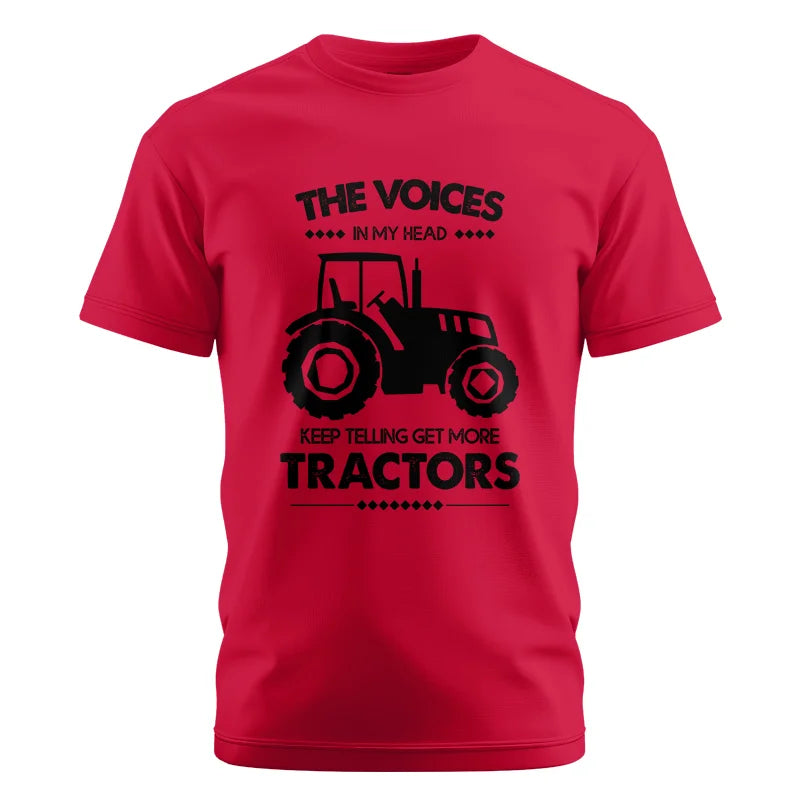 Image of Get More Tractors 15 - Unisex Cotton Crew Tee