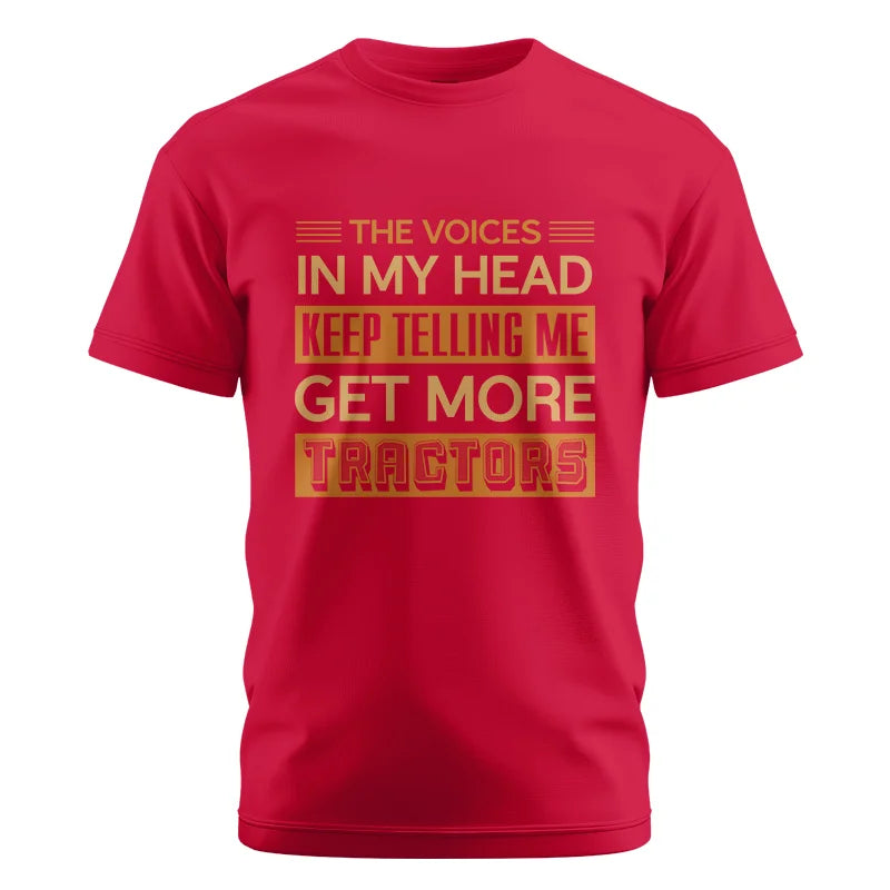 Image of Get more tractors 18 - Unisex Cotton Crew Tee