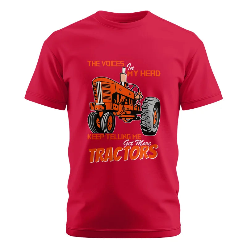 Image of Get More Tractors 3 - Unisex Cotton Crew Tee