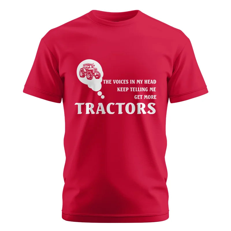 Image of Get More Tractors 5 - Unisex Cotton Crew Tee