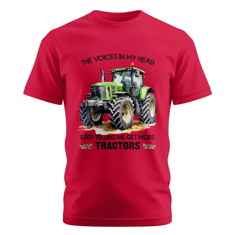 Image of Get More Tractors 7 - Unisex Cotton Crew Tee