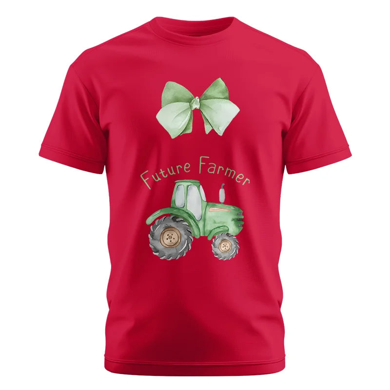 Image of Green Future Farmer - Unisex Cotton Crew Tee