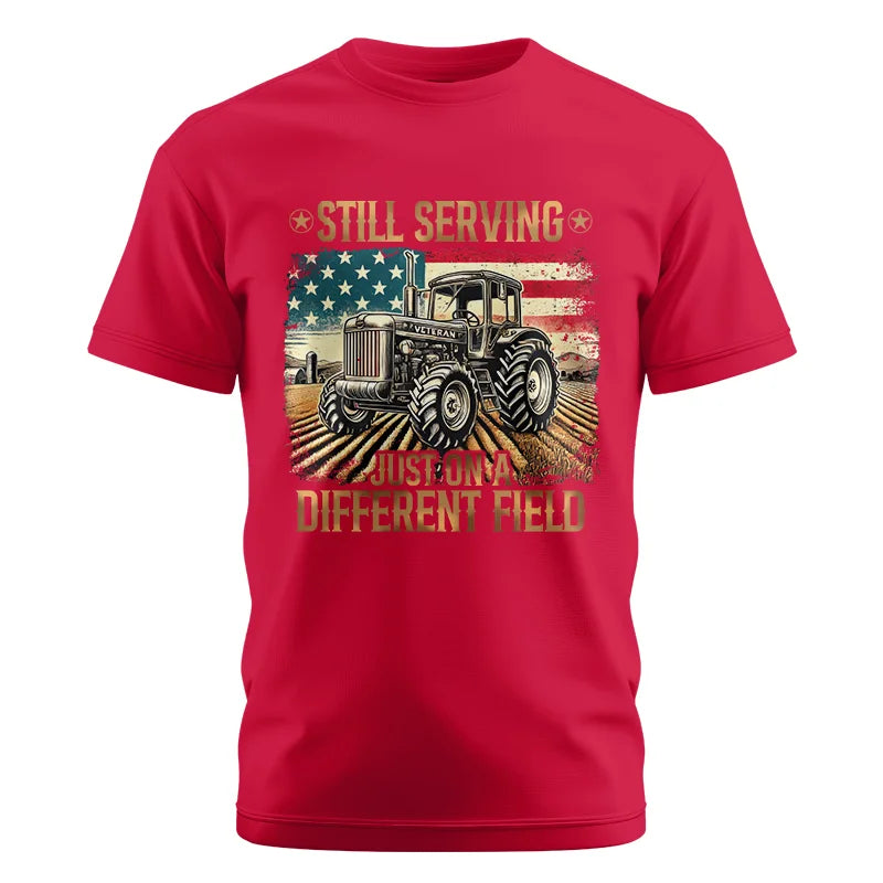 Veteran Farmer Still Serving 2 - Unisex Cotton Crew Tee