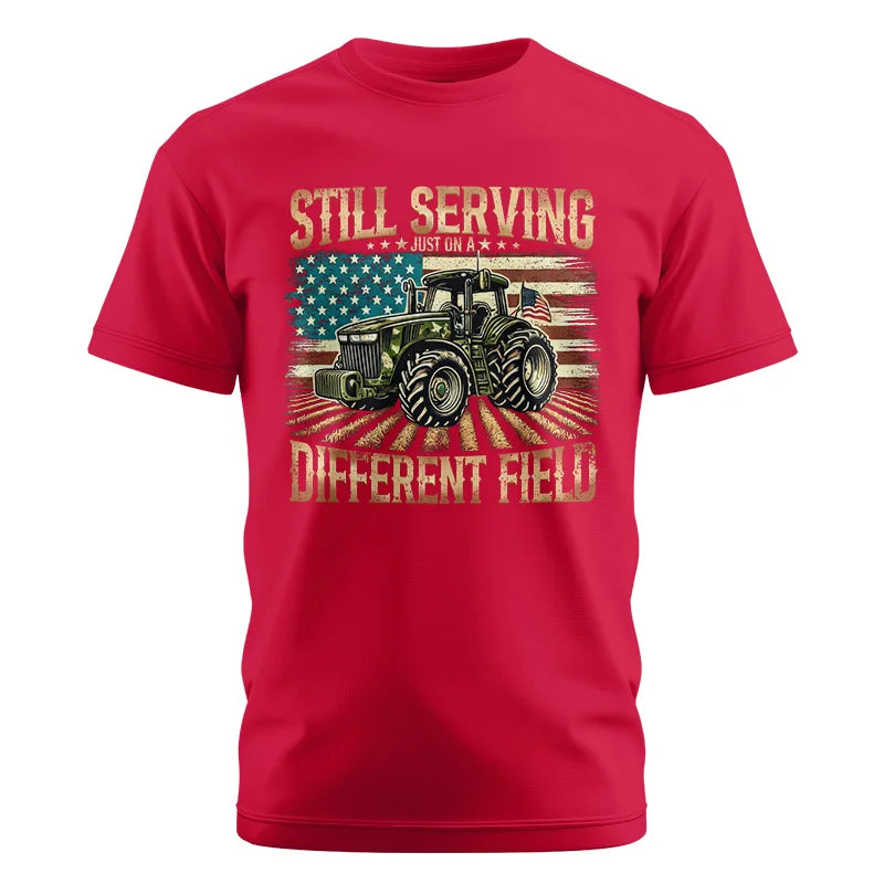 Image of Veteran Farmer Still Serving 5 - Unisex Cotton Crew Tee