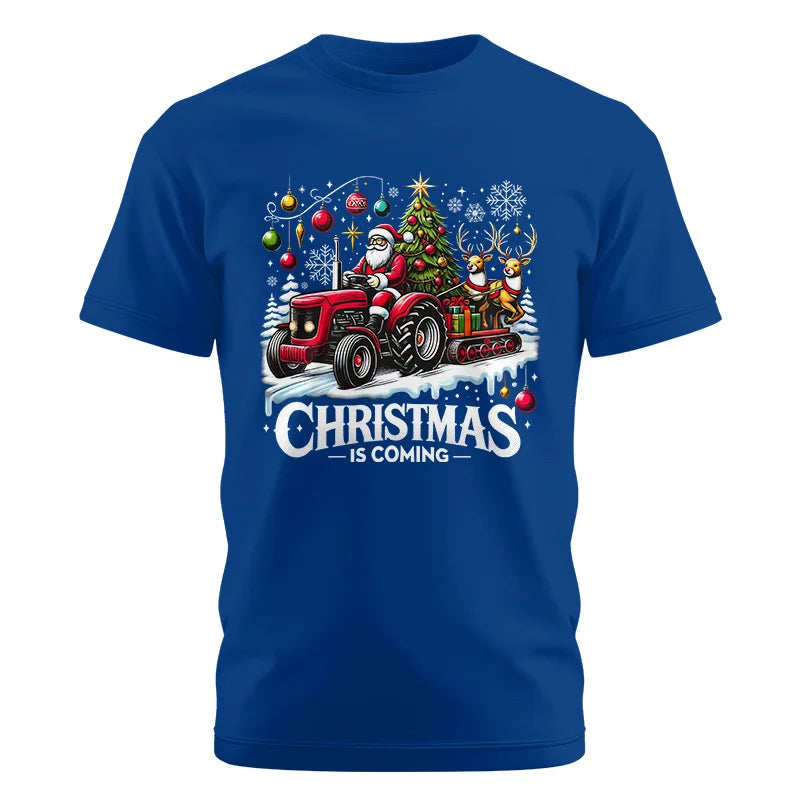 Christmas Is Coming 1 - Unisex Cotton Crew Tee