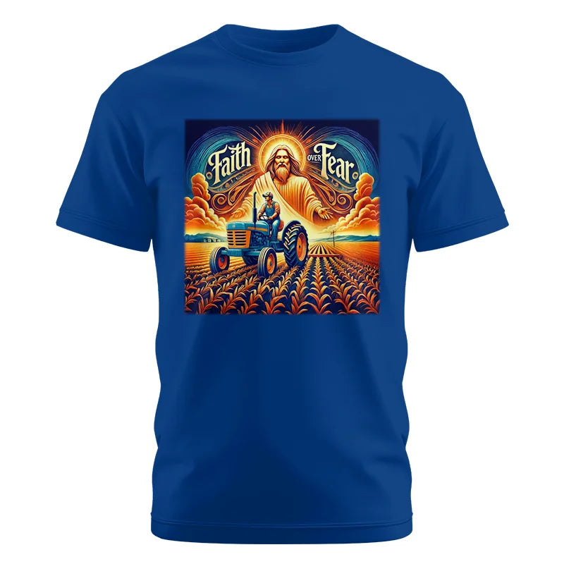 Image of Faith Over Fear 1 - Unisex Cotton Crew Tee