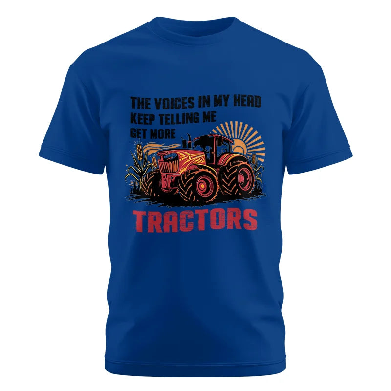 Image of Get More Tractors 10 - Unisex Cotton Crew Tee