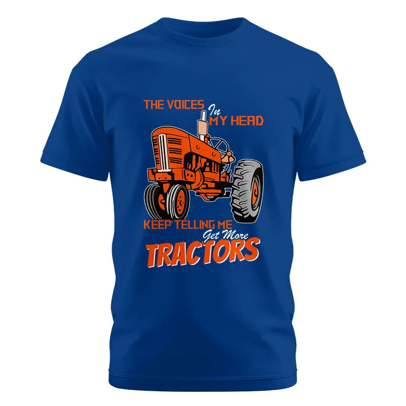 Image of Get More Tractors 3 - Unisex Cotton Crew Tee