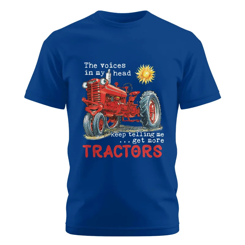 Image of Get More Tractors 6 - Unisex Cotton Crew Tee