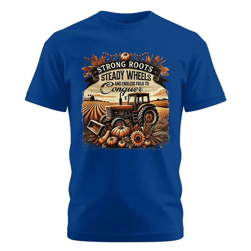 Thanksgiving Farmer Endless Fields To Conquer 2 - Unisex Cotton Crew Tee