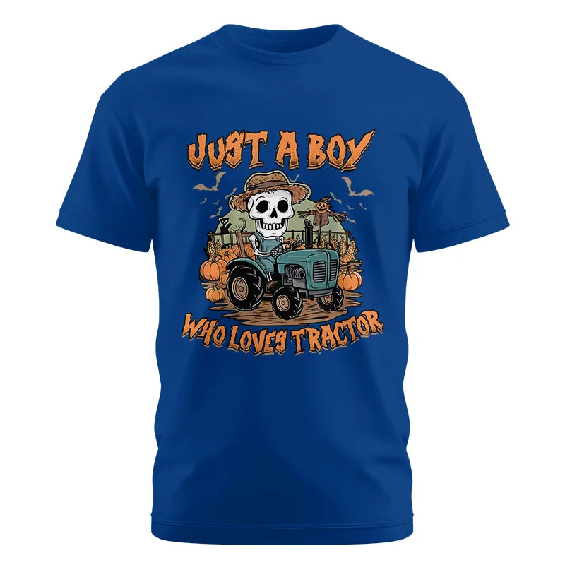 Tractors Halloween Themed - Unisex Cotton Crew Tee