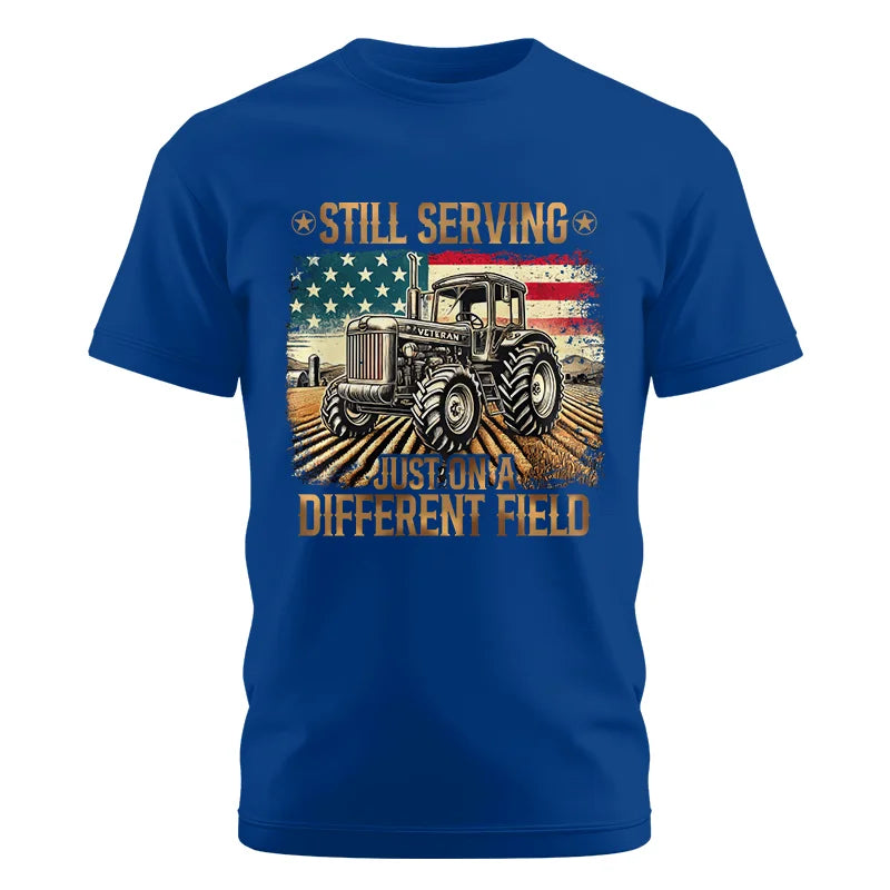 Veteran Farmer Still Serving 2 - Unisex Cotton Crew Tee