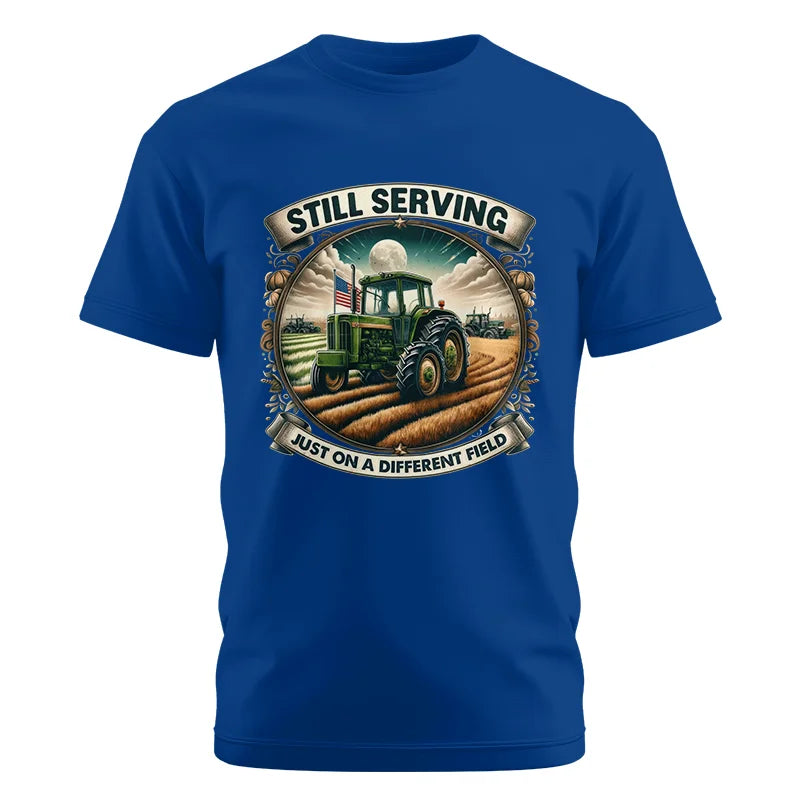 Veteran Farmer Still Serving 4 - Unisex Cotton Crew Tee