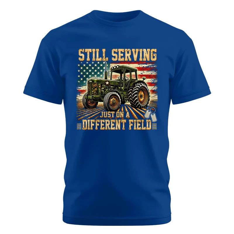 Veteran Farmer Still Serving 7 - Unisex Cotton Crew Tee