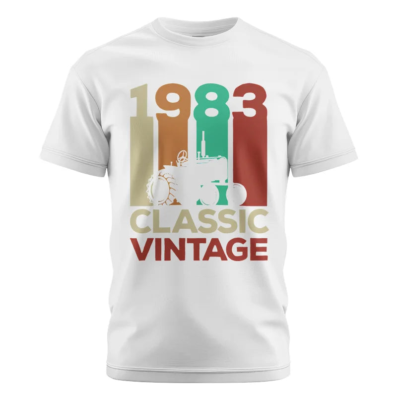 Classic Vintage 1983 - Unisex Cotton Crew Tee