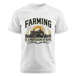 Farming Is A Profession Of Hope 1 - Unisex Cotton Crew Tee