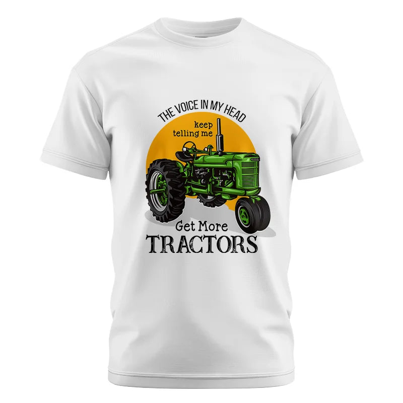 Image of Get More Tractors 11 - Unisex Cotton Crew Tee