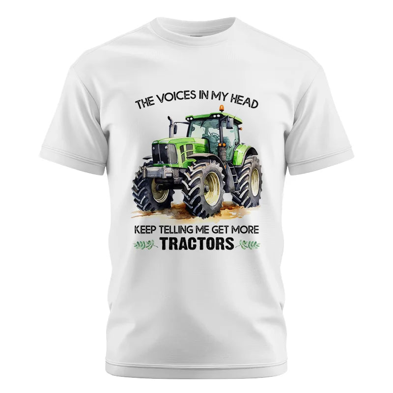 Image of Get More Tractors 7 - Unisex Cotton Crew Tee