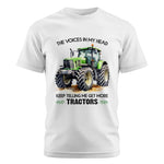 Get More Tractors 7 - Unisex Cotton Crew Tee