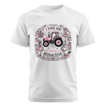 I Find You Very Attractive Pink Cherry - Unisex Cotton Crew Tee