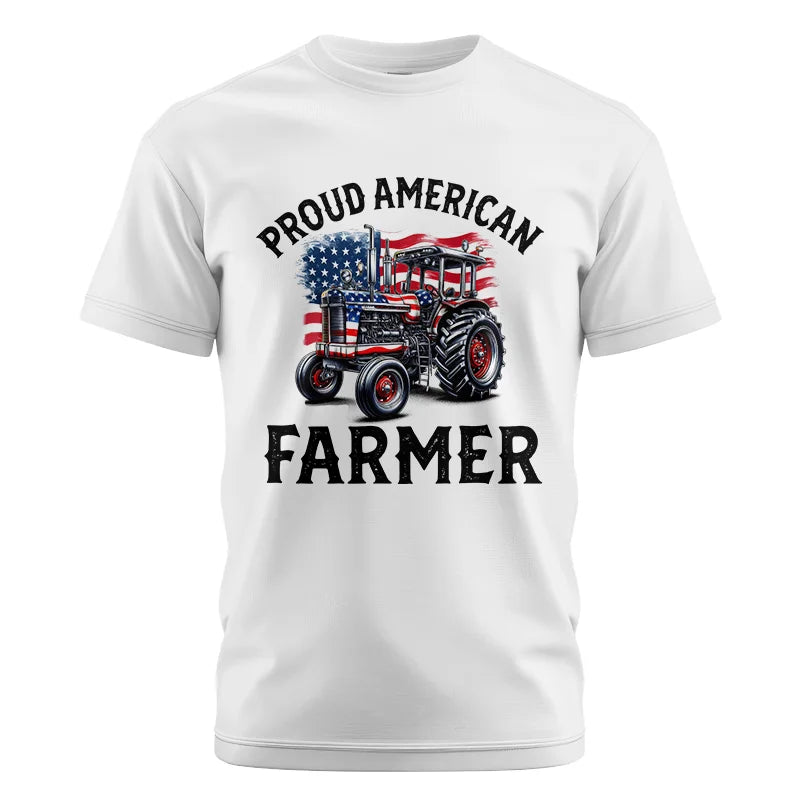 Image of Patriot Tractor - Unisex Cotton Crew Tee