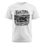 Tractors Whisper The Language Of The Land 1 - Unisex Cotton Crew Tee