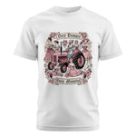 Very Demure Very Mindful Tractor - Unisex Cotton Crew Tee