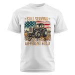 Veteran Farmer Still Serving 2 - Unisex Cotton Crew Tee