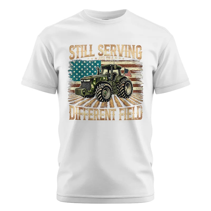 Veteran Farmer Still Serving 5 - Unisex Cotton Crew Tee