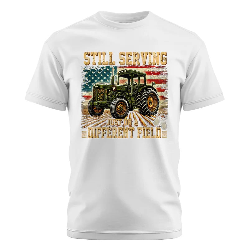 Veteran Farmer Still Serving 7 - Unisex Cotton Crew Tee