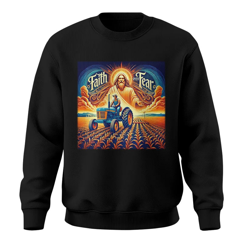 Faith Over Fear 1 - Unisex Crewneck Sweatshirt