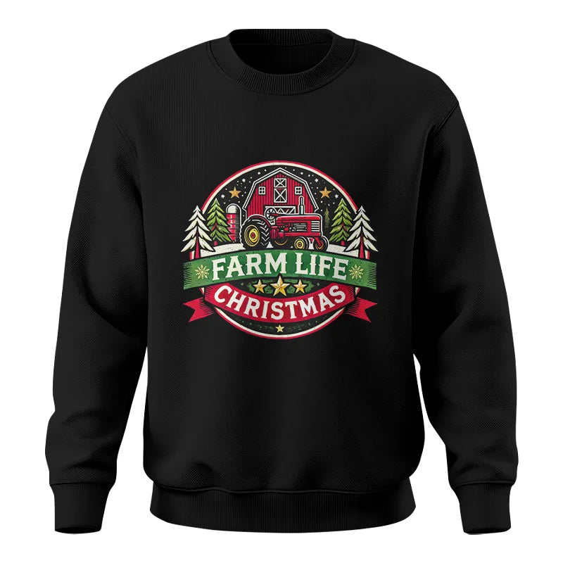 Image of Farm Life Christmas 3 - Unisex Crewneck Sweatshirt