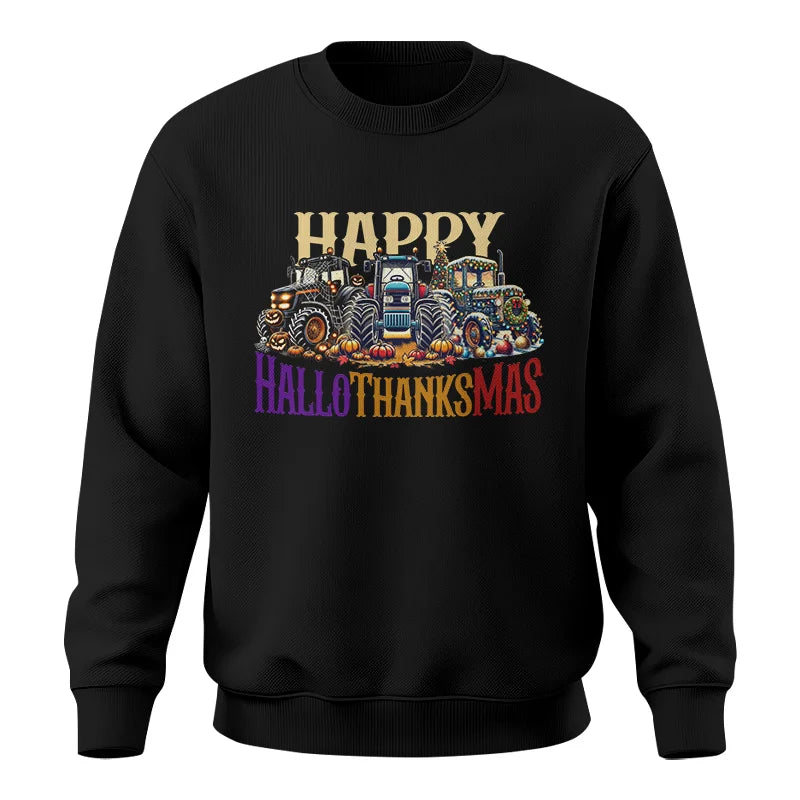 Image of Happy HalloThanksMas - Unisex Crewneck Sweatshirt