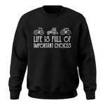 Life Is Full Of Important Choices 7 - Unisex Crewneck Sweatshirt