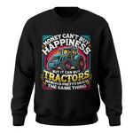 Money Can't Buy Happiness Can Buy Tractors - Unisex Crewneck Sweatshirt