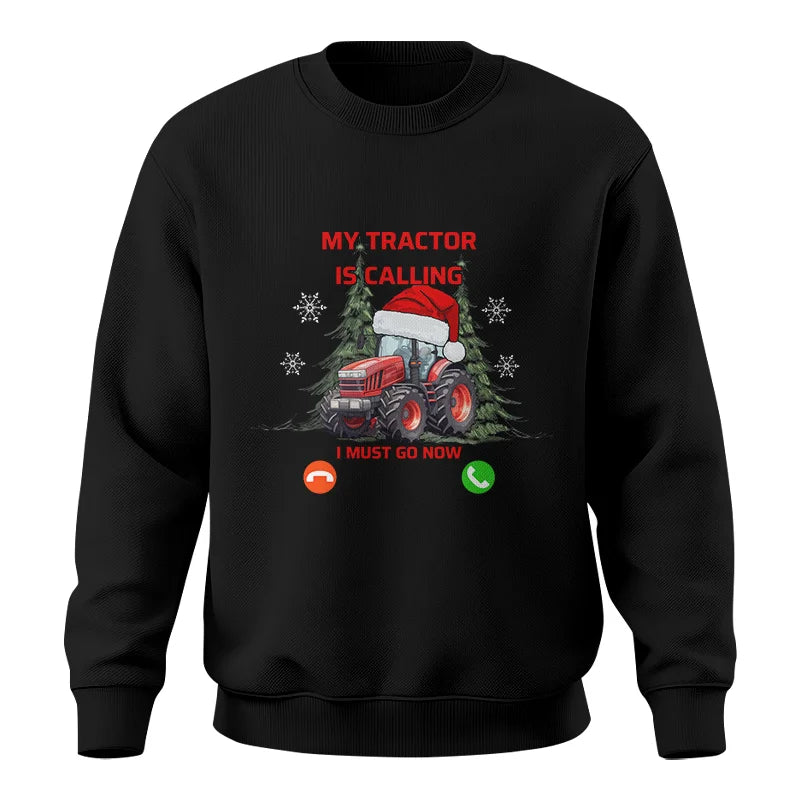 Image of My Tractor Is Calling 2 - Unisex Crewneck Sweatshirt