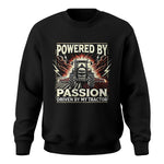 Powered By Passion Driven By My Tractor 4 - Unisex Crewneck Sweatshirt