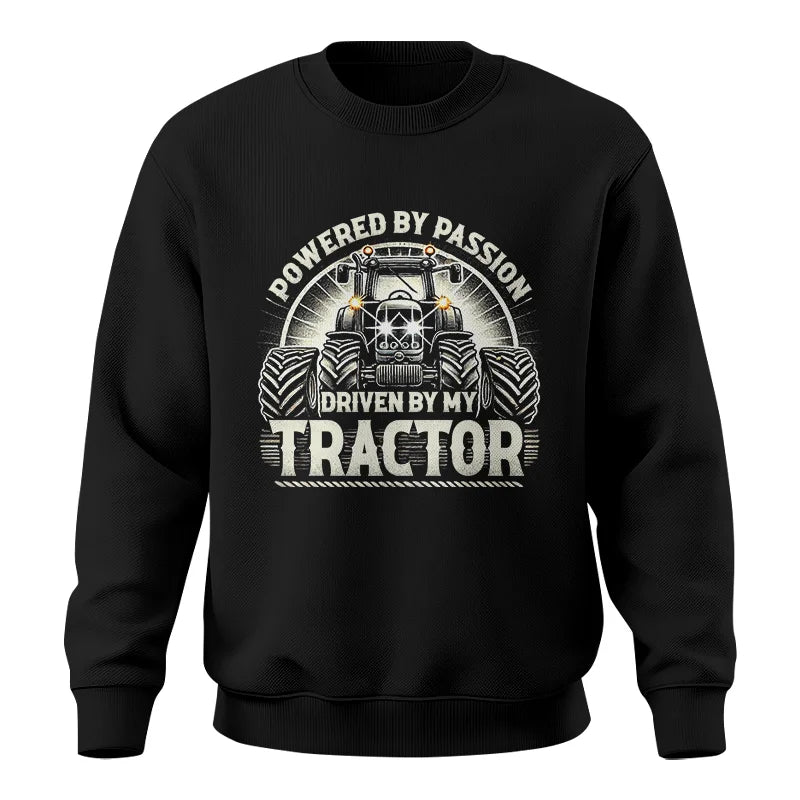 Powered By Passion Driven By My Tractor 6 - Unisex Crewneck Sweatshirt