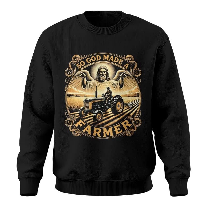 Image of So God Made A Farmer 1 - Unisex Crewneck Sweatshirt