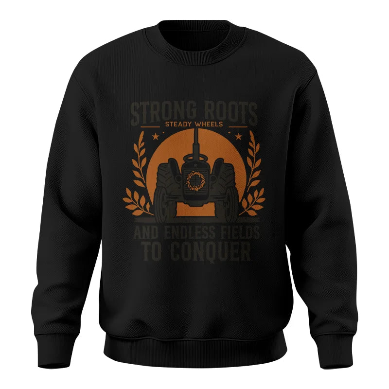 Image of Thanksgiving Farmer Endless Fields To Conquer 4 - Unisex Crewneck Sweatshirt