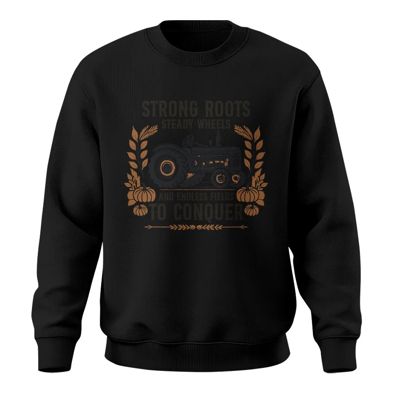 Image of Thanksgiving Farmer Endless Fields To Conquer 5 - Unisex Crewneck Sweatshirt