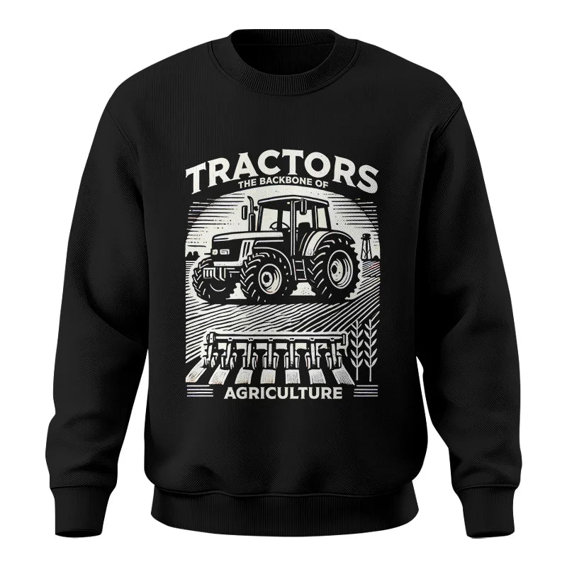 Image of Tractors The Backbone Of Agriculture - Unisex Crewneck Sweatshirt