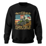 Veteran Farmer From The Battlefield To The Farm Field 2 - Unisex Crewneck Sweatshirt