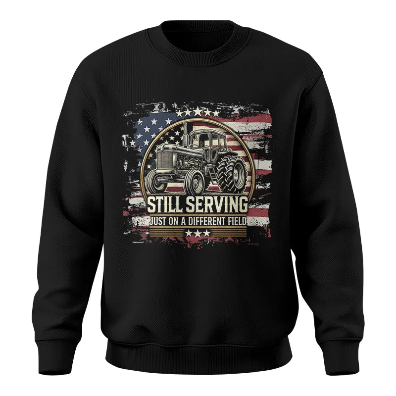 Veteran Farmer Still Serving 1 - Unisex Crewneck Sweatshirt