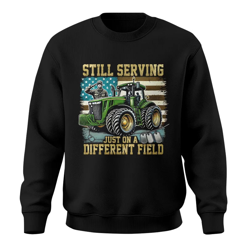 Veteran Farmer Still Serving 3 - Unisex Crewneck Sweatshirt