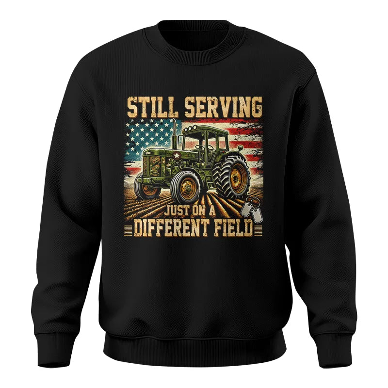 Image of Veteran Farmer Still Serving 7 - Unisex Crewneck Sweatshirt