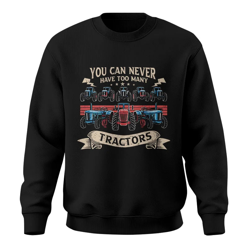 Image of You Can Never Have Too Many Tractor - Unisex Crewneck Sweatshirt