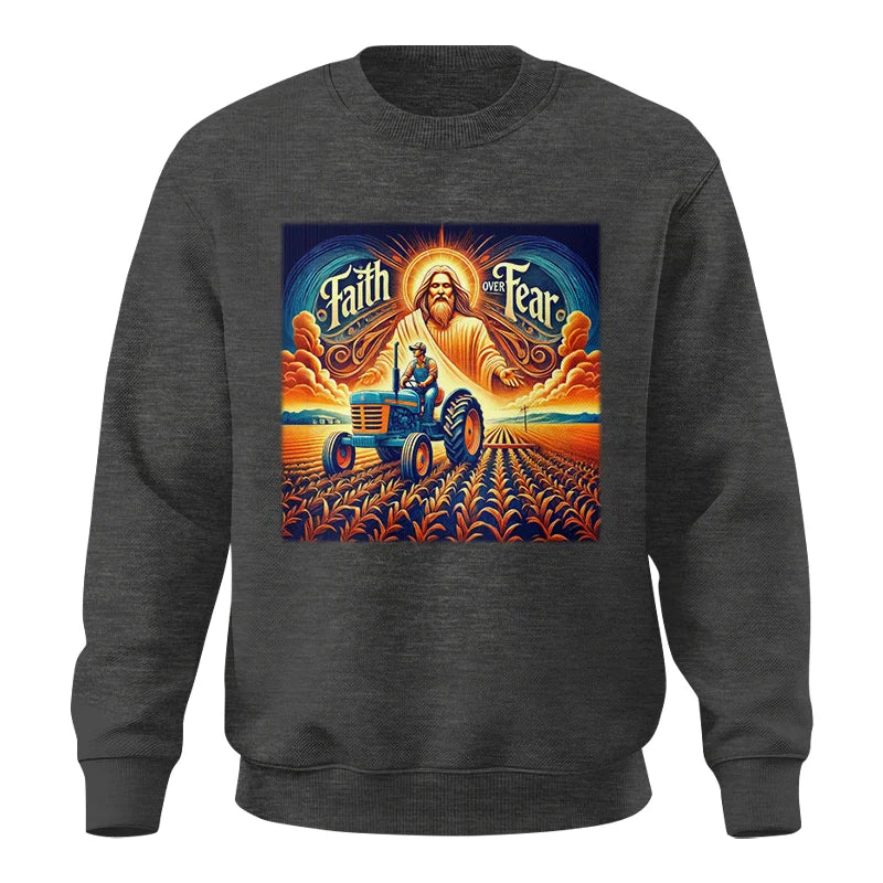 Faith Over Fear 1 - Unisex Crewneck Sweatshirt